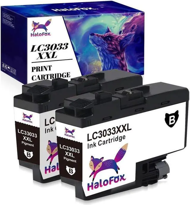 Main image of 2x Black LC3033 Ink Cartridge for Brother LC3033XXL MFC-J995DW MFC-J815DWXL