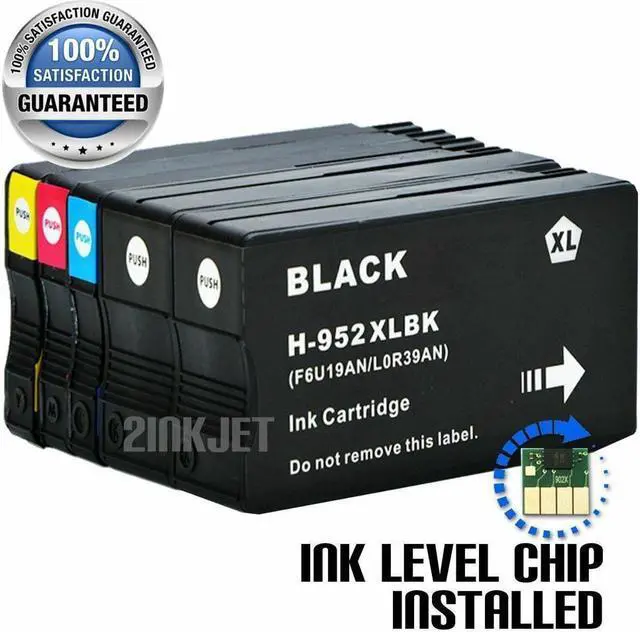 Main image of 5 Pack (Black+ 1 Set) 952XL Ink Cartridge For OfficeJet Pro 7720 7740 8210 8216 8702 8710 8715 8720