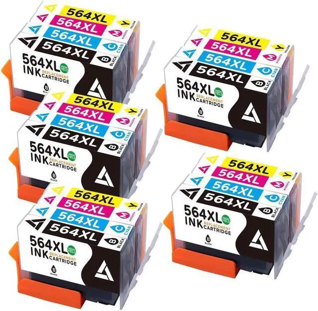 Main image of 20PK High Yield 564XL Ink Cartridge for Deskjet 3522 e-All-in-One Printer