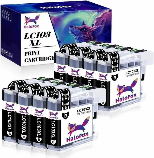 Main image of 8Pk LC103 XL Compatible Ink Cartridge For Brother DCP-J152W MFC-J475DW J450dw