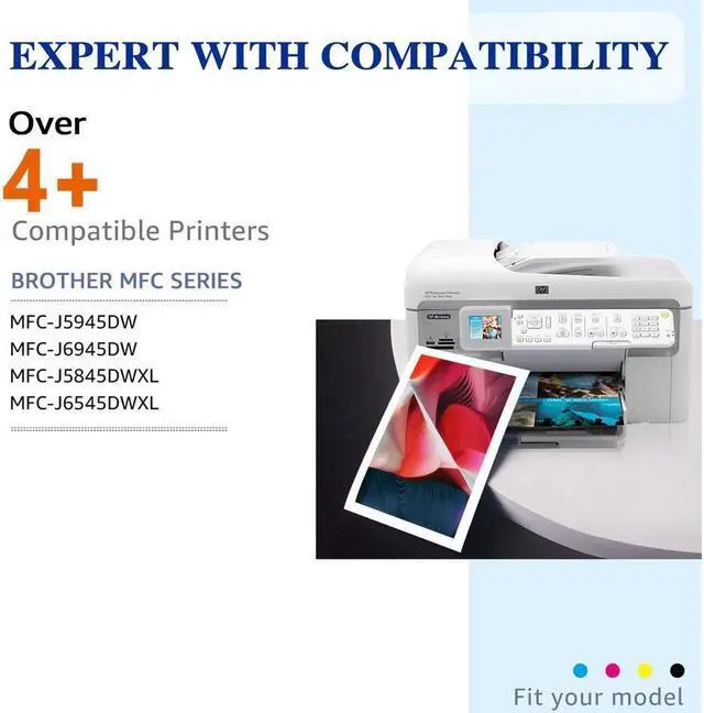 Alt view image 2 of 4 - LC3033BK Black Ink Cartridge for Brother LC3033XXL MFC-J805DW XL J805DW Printers