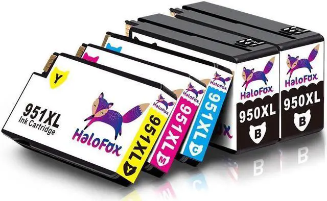 Alt view image 2 of 5 - 10PK 950 XL 951 XL Ink Inkjet for Officejet Pro 8100 8600 8610 8615 8630 8620