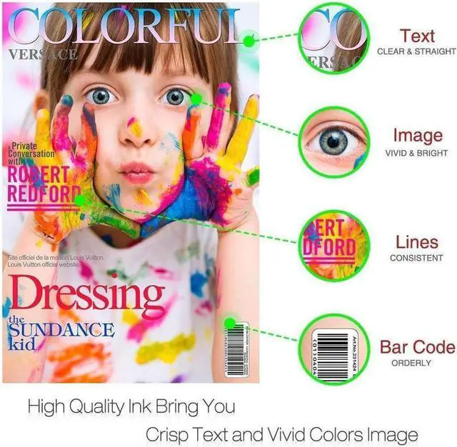 Alt view image 3 of 5 - 10PK 950 XL 951 XL Ink Inkjet for Officejet Pro 8100 8600 8610 8615 8630 8620