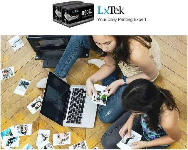 Alt view image 4 of 5 - LxTek Compatible Ink Cartridge Replacement for 950 950XL to compatible with OfficeJet PRO 8610 8600 8620 276dw 8630 251dw 8100 8615 8625 8640 8660 271dw Printers (High Yield,2 Black)