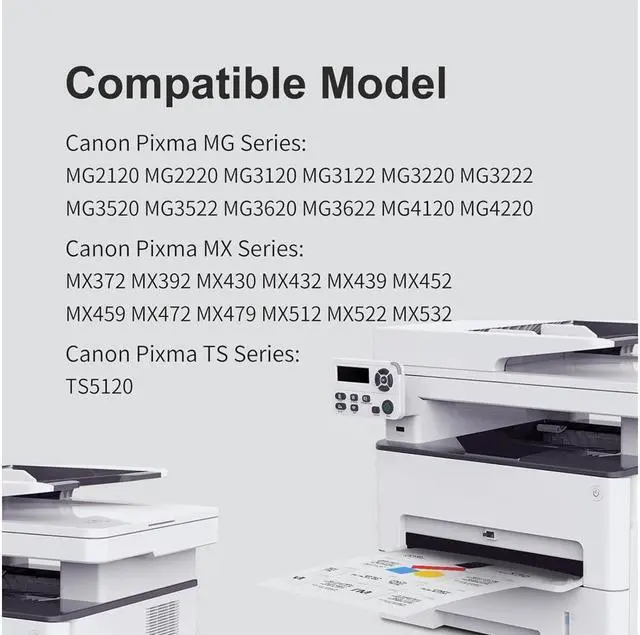Alt view image 2 of 3 - MYTONER Remanufactured Ink Cartridge Replacement  240XL 241XL PG-240 XL CL-241 XL Combo Ink for MG3620 TS5120 MX532 MG3520 MX472 MX452 MG3220 MG2220 Printer (Black, Tri-Color, 2P)