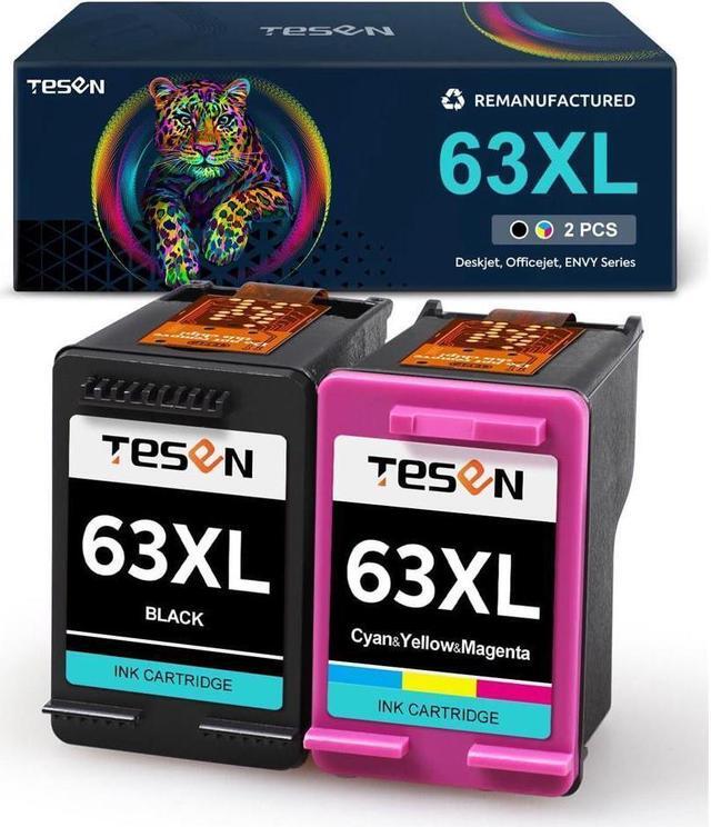 TESEN 63XL Remanufactured 63 XL Ink Cartridge Replacement