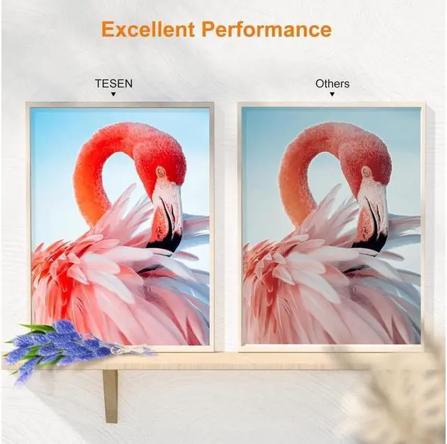 Alt view image 3 of 5 - TESEN GI21 Compatible Refill Ink Bottle Replacement for GI21 GI-21 Color Ink Kit for G1220 G2260 G3260 Printer 4-Pack Color