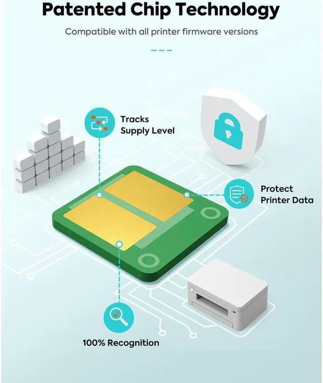 Alt view image 4 of 5 - TESEN Compatible PGI280XXL CLI281XXL Ink Cartridge Replacement for 280XXL 281XXL Use with TR8520 TR8620 TS6220 TS6320 TR7520 TS6120 TS9120 TS8120 TS8320 Printer, 10 Pack Color Set