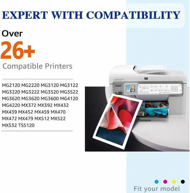 Alt view image 2 of 5 - Black PG 240XL Ink Cartridge For MG MX Series MX439 MX452 MX459 MX470