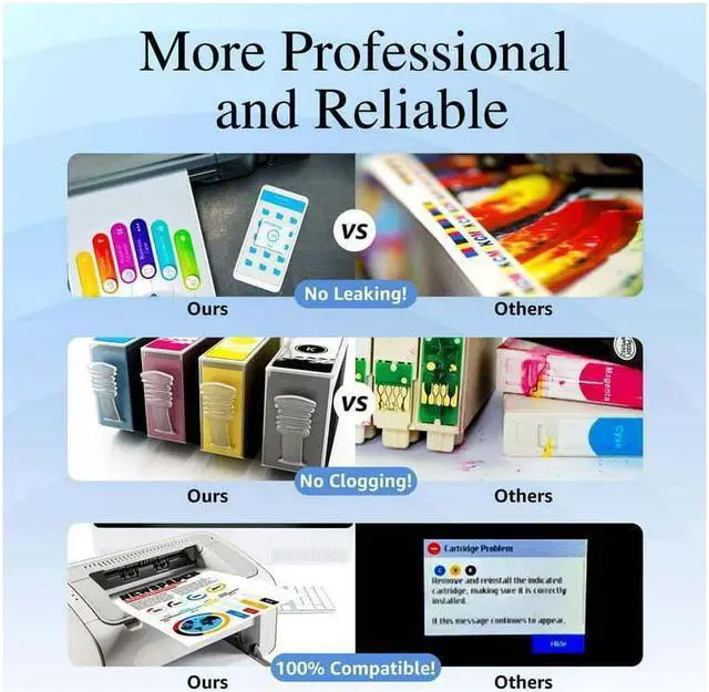 Alt view image 4 of 5 - 3pk Generic 564XL BK Ink Cartridge for Photosmart 5510 6510 6520 7510 7520 7525
