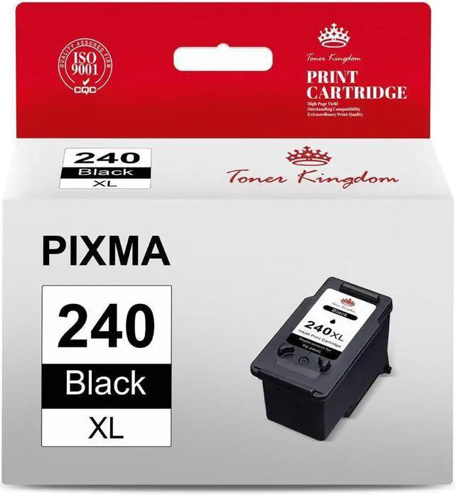 Main image of PG240 PG-240 XL Black Ink Cartridge for Printer MG and MX Series