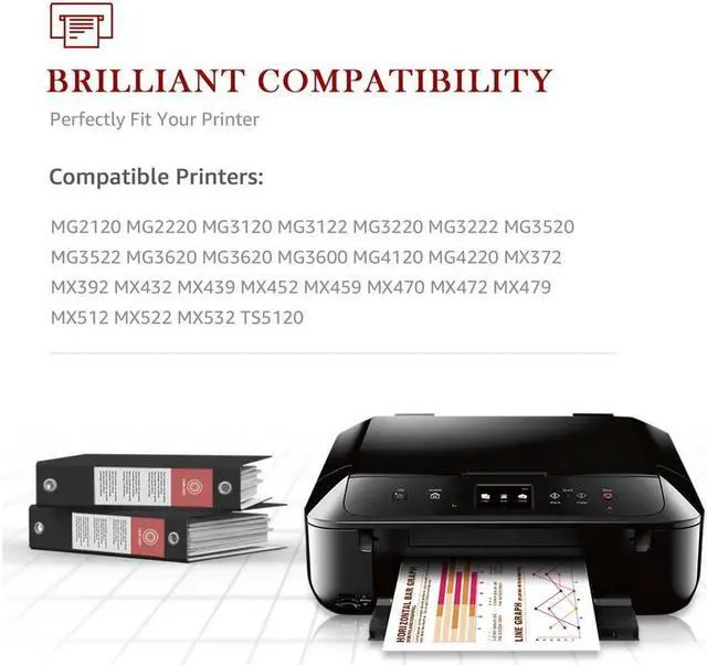 Alt view image 2 of 5 - PG240 PG-240 XL Black Ink Cartridge for Printer MG and MX Series