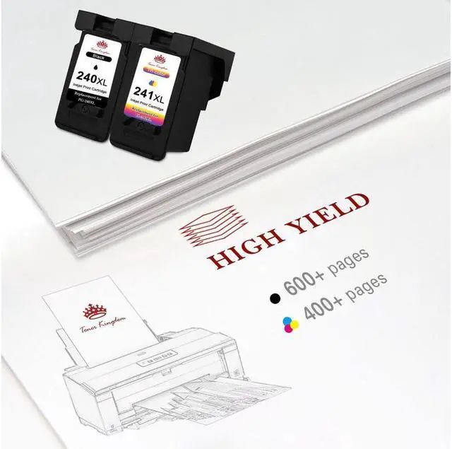 Alt view image 3 of 5 - PG240 PG-240 XL Black Ink Cartridge for Printer MG and MX Series