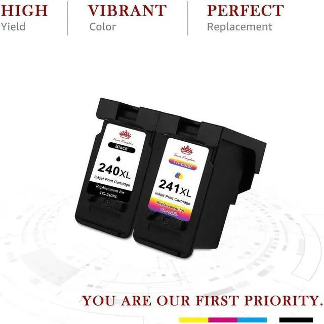 Alt view image 5 of 5 - PG240 PG-240 XL Black Ink Cartridge for Printer MG and MX Series