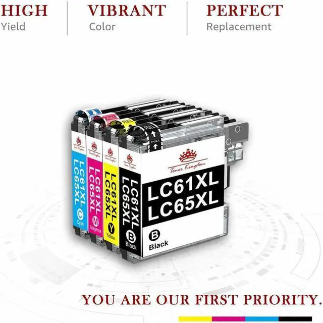 Alt view image 4 of 5 - 5 LC103 XL LC103BK Black & Color Printer HY Ink Cartridge for Brother MFC-J870DW