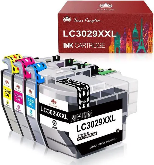 Alt view image 2 of 5 - 4PK LC3029XXL High Yield Ink For Brother MFC-J5830DW J6535DW J5930DW J6935DW