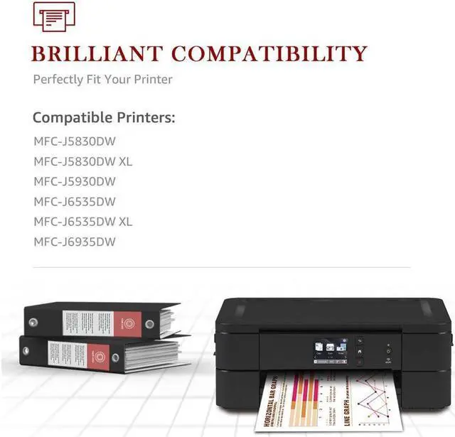 Alt view image 3 of 5 - 4PK LC3029 XXL Ink Cartridges For Brother MFC-J5830DW MFC-J6535DW MFC-J5930DW
