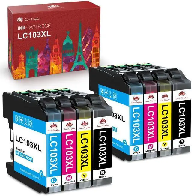 Main image of 8x Ink Cartridges for Brother LC103 XL MFC-J470DW MFC-J475DW MFC-J870DW J875DW