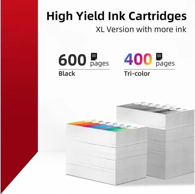 Alt view image 2 of 5 - PG-260 XL/CL-261 XL Ink Cartridges Replacement 260 261 for 260XL and 261XL Ink Cartridges fit for TR7020 TR7022 TS6420 TS5300 TS5320 Printer(1 Black, 1 Color)