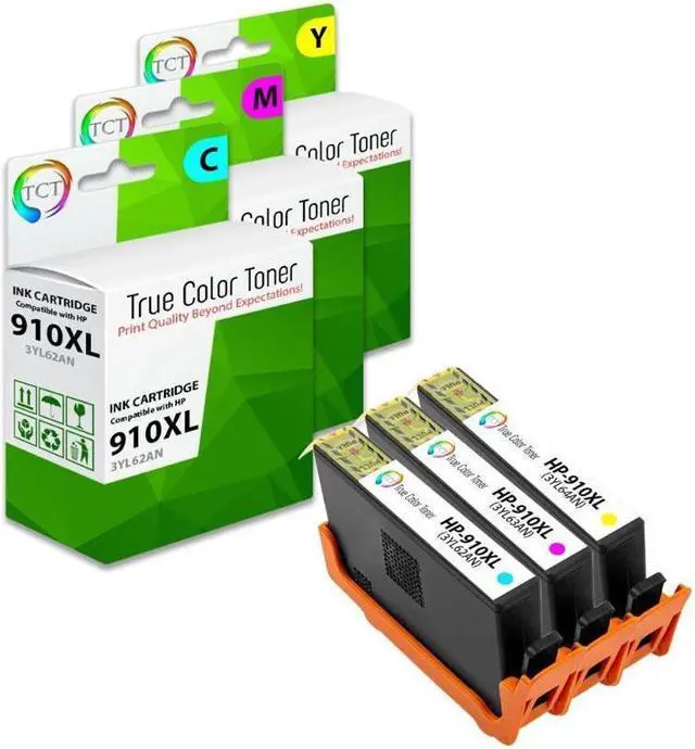 Main image of TCT Compatible HY Ink Cartridge Replacement for the 910XL Series - 3 Pack (C, M, Y)