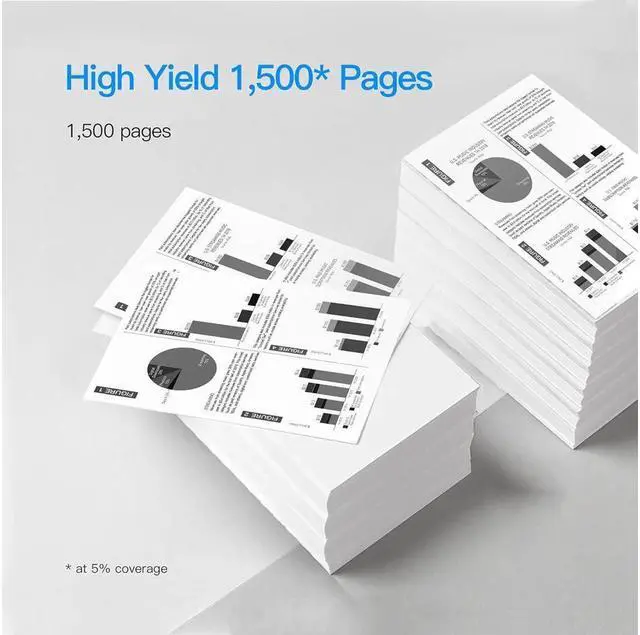 Alt view image 2 of 5 - NineLeaf Compatible Universal Toner Cartridge Replacement for 49A Q5949A 53A Q7553A to use with Laser jet P2015 1160 3390 1320tn M2727nfs 1320nw P2015dn M2727nf 3392 P2014 Printer (Black,2 Pack)