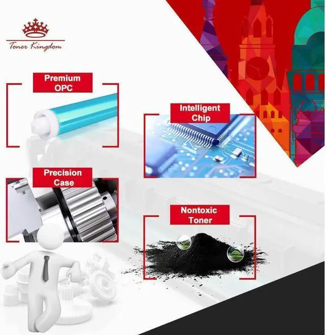 Alt view image 3 of 4 - Toner Cartridge Black For 118 ImageCLASS MF8380CDW MF8580CDW LBP7660Cdn 5PK