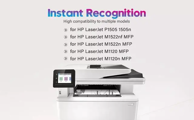 Alt view image 5 of 5 - 2Pack Toner for CB436A 36A Cartridge LaserJet M1522n MFP M1522nf P1505 P1505n