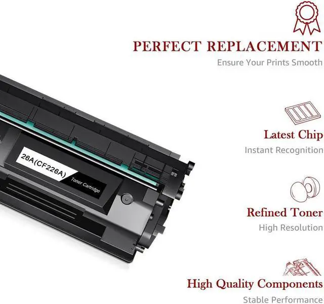Alt view image 5 of 6 - 1PK CF226A Toner Cartridge For 26A Laserjet Pro M402dn M402n M426fdw M426dn
