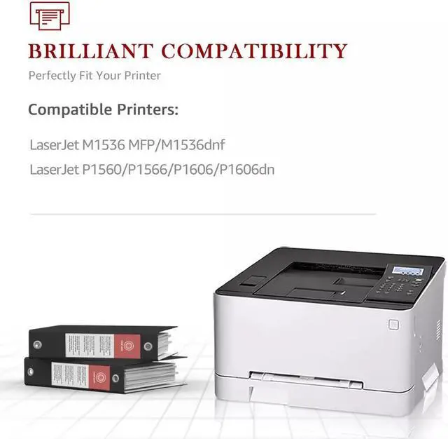 Alt view image 2 of 5 - 2 Pack 78A CE278A Toner for LaserJet Pro M1536DNF MFP P1606DN P1560 P1566