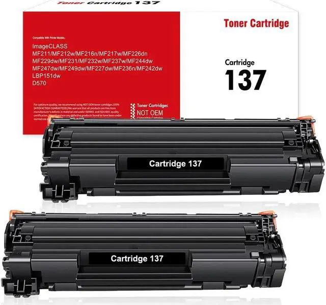 Main image of 2PK CRG137 Toner Compatible for 137 ImageClass MF227dw MF244dw MF249dw