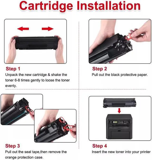 Alt view image 5 of 5 - 2PK CRG137 Toner Compatible for 137 ImageClass MF227dw MF244dw MF249dw
