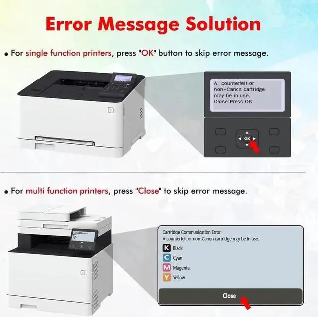 Alt view image 4 of 6 - 1PK Cyan Toner Compatible For 055H ImageCLASS MF743cdw MF741cdw CRG-055H W/Chip