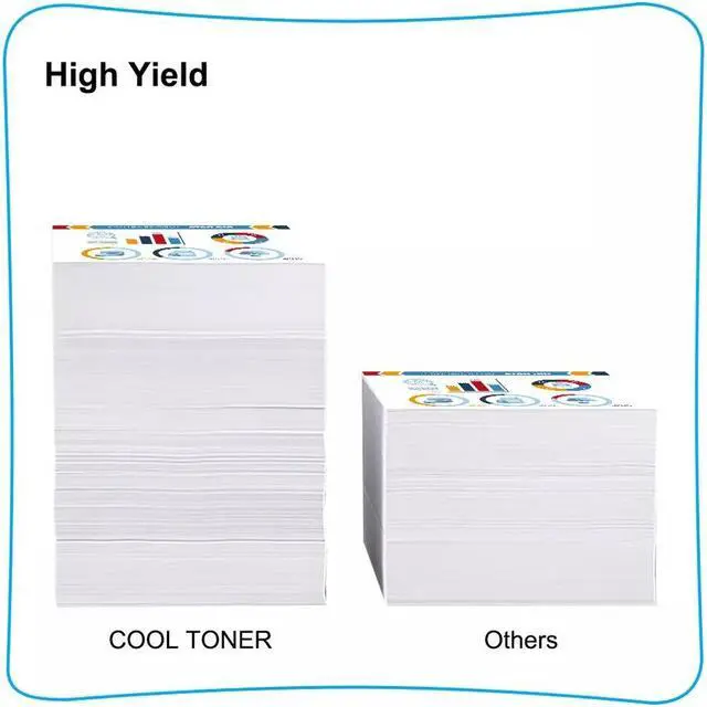Alt view image 6 of 6 - 3PK CMY Toner Compatible with 410X CF410X LaserJet Pro MFP M477fnw M477fdw M452dn