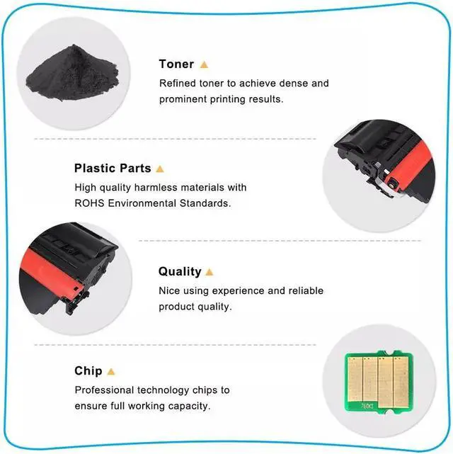 Alt view image 5 of 6 - 1PK High Yield CF287X Toner Compatible for 87X LaserJet Pro M501n M501dn M506n