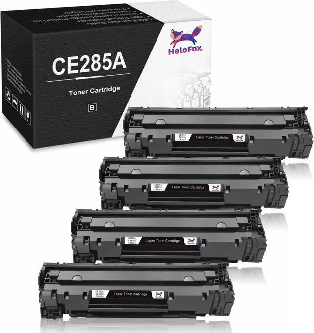 Main image of 4 PCS Premium CE285A Laser Toner Cartridge for  P1102 P1102w P1109w M1212nf