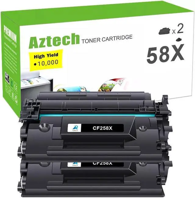 Main image of 2PK CF258X 58X Toner (NO CHIP) for  Laserjet Pro M404dw M404n M404dn M428fdn