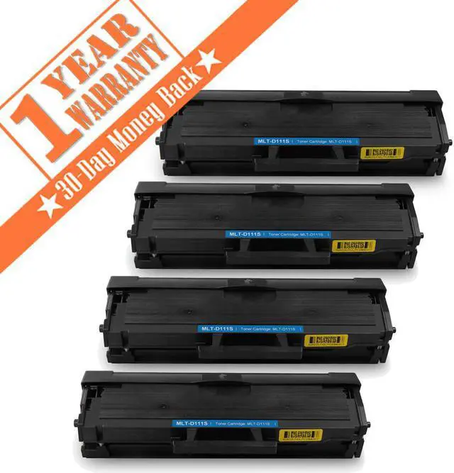Main image of 4PK MLT-D111S Toner Cartridge Compatible for Samsung 111S Xpress M2070FW 2070W 2070 M2070F M2022W M2020 Printer