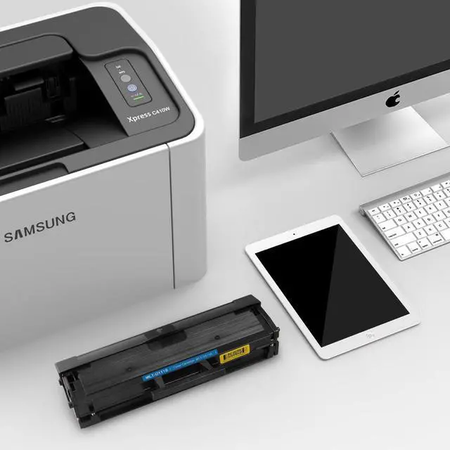 Alt view image 5 of 5 - 4PK MLT-D111S Toner Cartridge Compatible for Samsung 111S Xpress M2070FW 2070W 2070 M2070F M2022W M2020 Printer