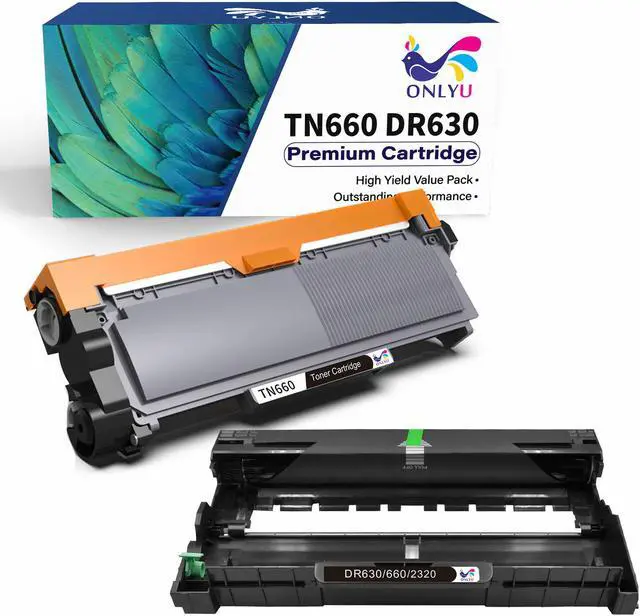 Main image of 1PK TN660 + 1PK DR630 Toner Drum Set for Brother HL-L2380DW MFC-L2740DW Printer