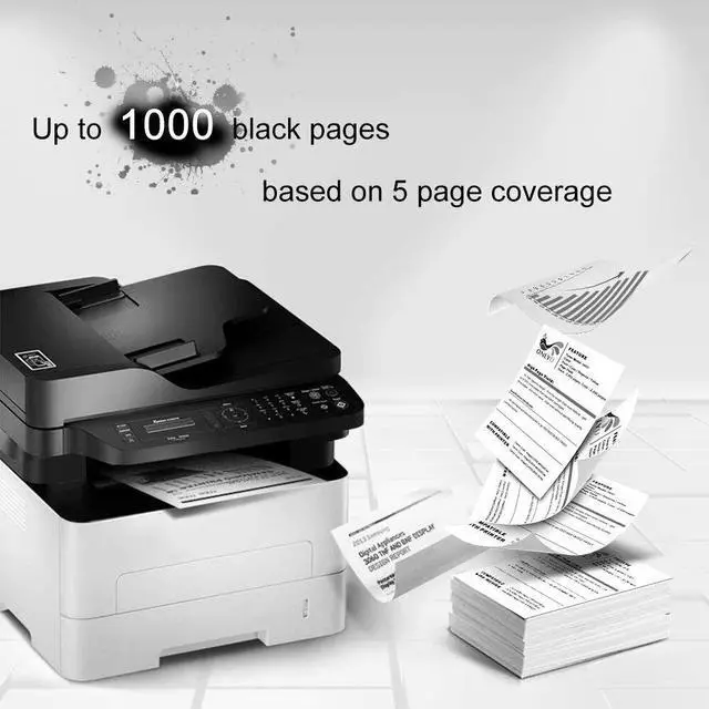 Alt view image 3 of 4 - 1PK Black MLT-D111S 111S Toner Cartridge For Samsung M2022 M2022W M2020 M2020W M2021 M2021W M2070 M2071 M2070W M2071W M2070F M2070FW M2071FH