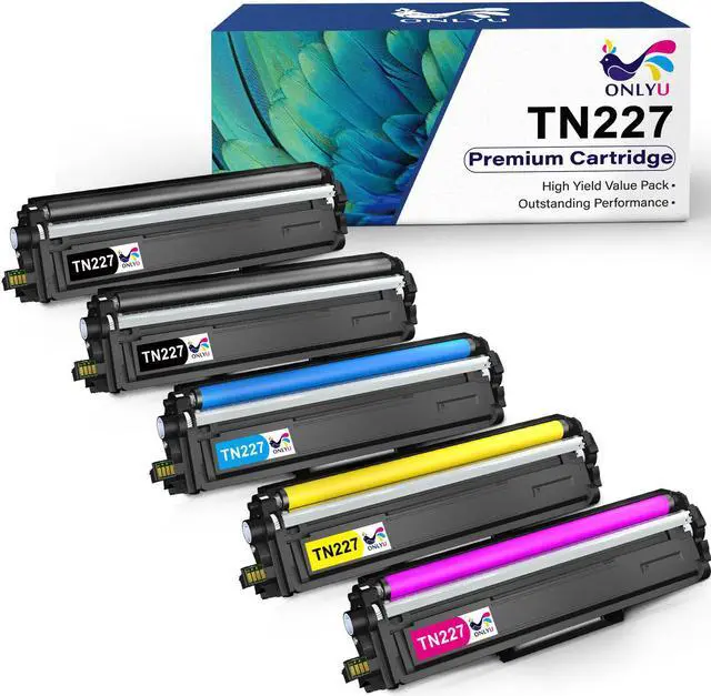 Main image of 5PK TN227 TN223 (2K/C/M/Y) Toner Cartridge for Brother MFC-L3770CDW MFC-L3710CW HL-L3270CDW