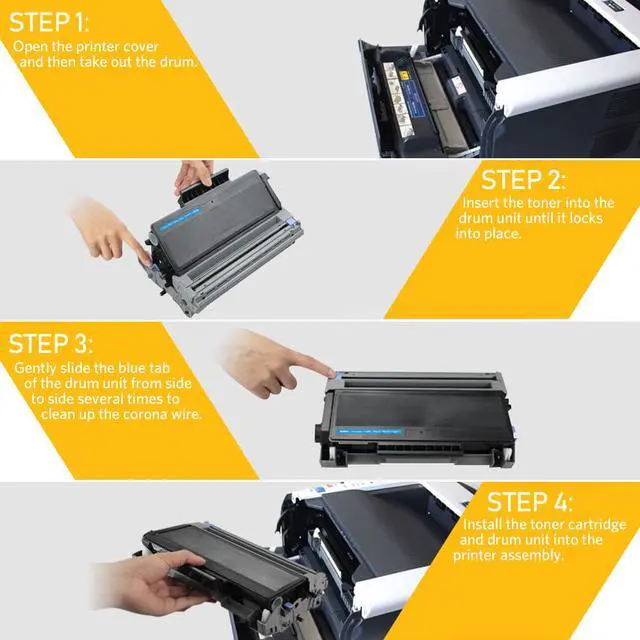 Alt view image 4 of 4 - New DR620 Drum Unit for Brother DR620 TN650 Drum Printer MFC-8480DN MFC-8680DN MFC-8690DW MFC-8880DN MFC-8890DW DCP-8050DN DCP-8080DN DCP-8085DN HL-5340D HL-5350DN HL-5370DW HL-5370DWT HL-5380DN