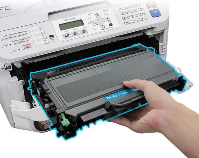 Alt view image 5 of 6 - 2PK High Yield TN360 Toner Cartridge 330 For Brother HL-2140 2170W MFC-7340 7840W