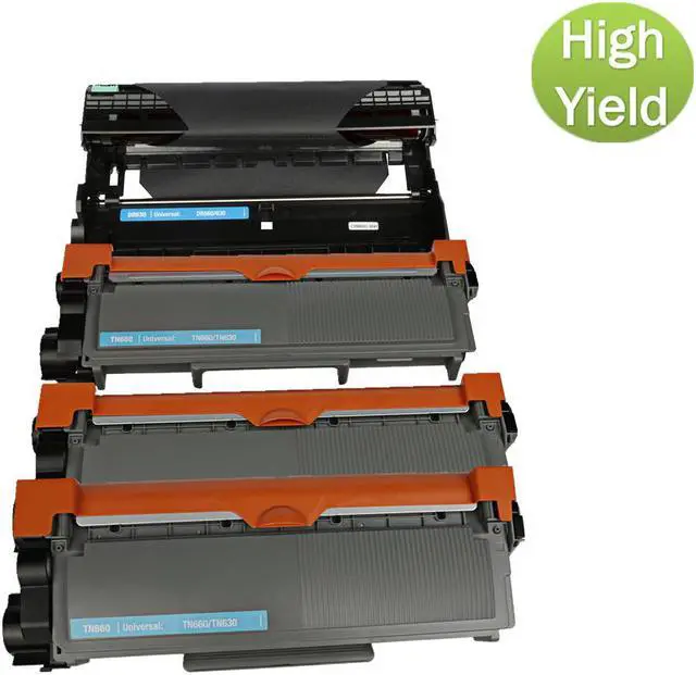 Main image of DR630 Drum + TN660 Toner Cartridge for Brother DR630 TN660 DCP-L2520DW DCP-L2540DW HL-L2300D HL-L2320D HL-L2340DW HL-L2360DW HL-L2380DW MFC-L2700DW MFC-L2720DW MFC-L2740DW Printer 4 Pack