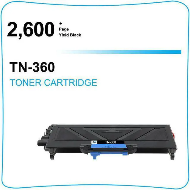 Alt view image 3 of 7 - 2x TN360 Toner DR360 Drum Compatible With Brother HL-2140 2170W MFC-7340 7840W