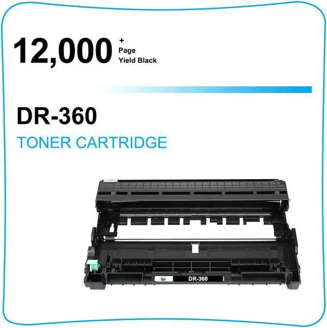 Alt view image 6 of 7 - 2x TN360 Toner DR360 Drum Compatible With Brother HL-2140 2170W MFC-7340 7840W