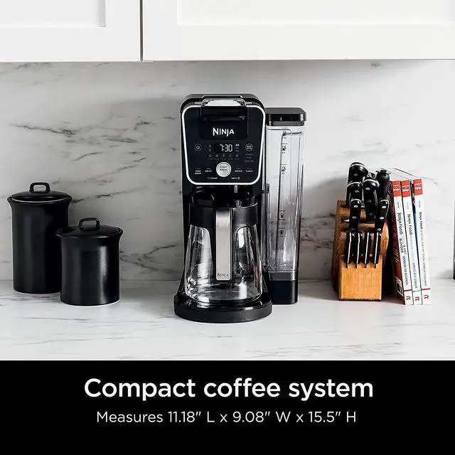 Alt view image 6 of 7 - Ninja DualBrew 12-Cup Drip, Single-Serve Coffee Maker w/ 3 Brew Styles CFP201