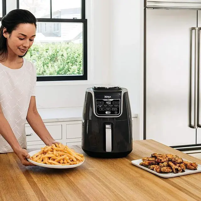 Alt view image 5 of 6 - Ninja AF161 Max XL 7-IN-1 Air Fryer with 5.5 Qt Capacity (Certified Refurbishe d)