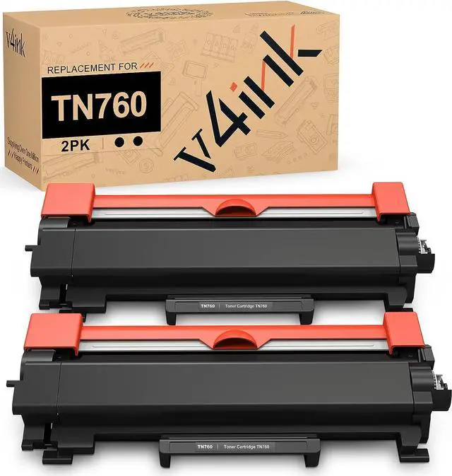 Main image of v4ink Compatible TN-760 Toner Cartridge Replacement for Brother TN760 TN730 TN770 Ink for MFC-L2690DW MFC-L2710DW MFC-L2717DW MFC-L2750DW XL HL-L2325DW HL-L2350DW HL-L2395DW DCP-L2550DW
