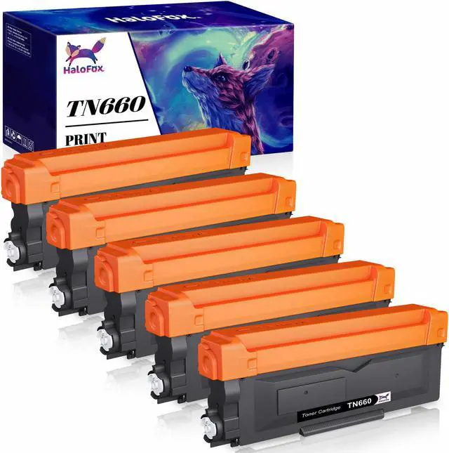 Main image of 5PK TN660 Toner Compatible With Brother MFC-L2700DW HL-L2380DW 2365DW 2360DN